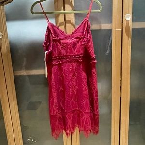 Raspberry dress